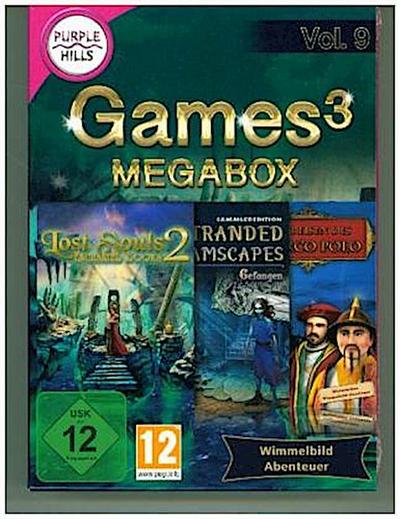 Games3 MegaBox. Vol.9, 3 CD-ROMs