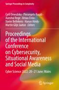 Proceedings of the International Conference on Cybersecurity, Situational Awareness and Social Media