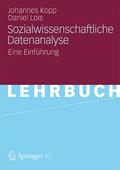 Sozialwissenschaftliche Datenanalyse