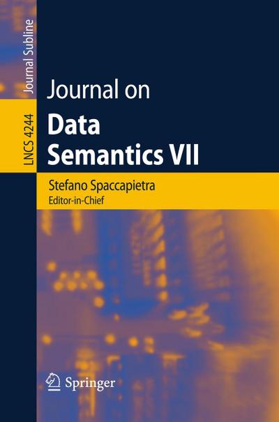 Journal on Data Semantics VII