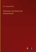Einleitung in das Studium der Volkswirtschaft