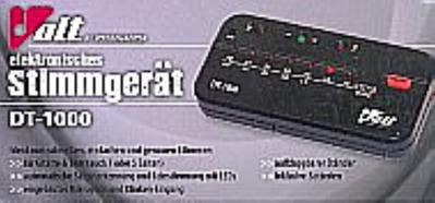 Volt Stimmgerät DT-1000für Gitarre und Bass