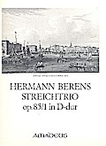 Streichtrio D-Dur op.85,1
