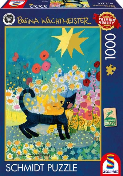 Rosina Wachtmeister - Katze im Blütenmeer