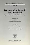 Die ungewisse Zukunft der Universität.