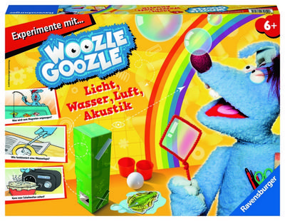 Ravensburger 18618 - Experimente mit Woozle Goozle Licht, Wasser, Luft, Akustik