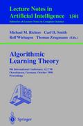 Algorithmic Learning Theory