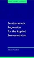 Semiparametric Regression for the Applied Economet