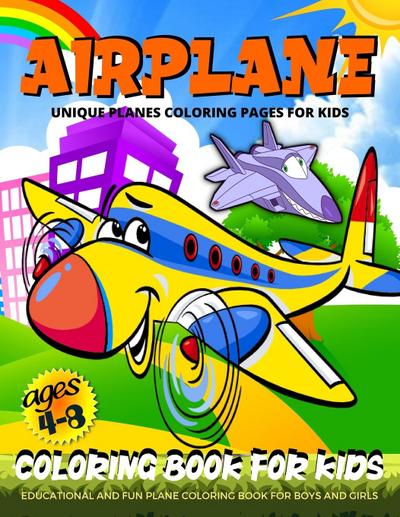 Airplanes Coloring Book - Emil Rana O'Neil