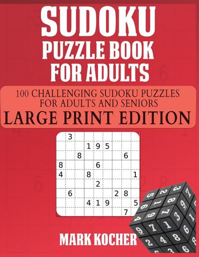 SUDOKU PUZZLE BOOK FOR ADULTS