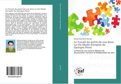 Le Travail du point de vue dans La Vie Mode d’emploi de Georges Perec