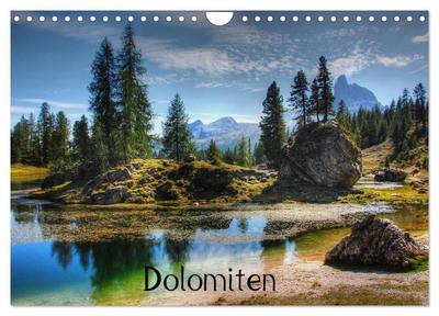 dolomiten (Wandkalender 2026 DIN A4 quer), CALVENDO Monatskalender