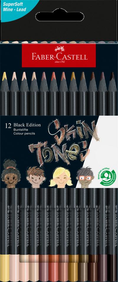 Black Edition Skin Tones Buntstifte 12er