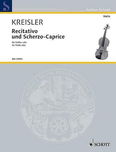 Recitativo und Scherzo-Caprice op.6für Violine solo