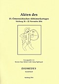 Akten des 15. Österreichischen Althistorikertages Salzburg, 20. - 22. November 2014