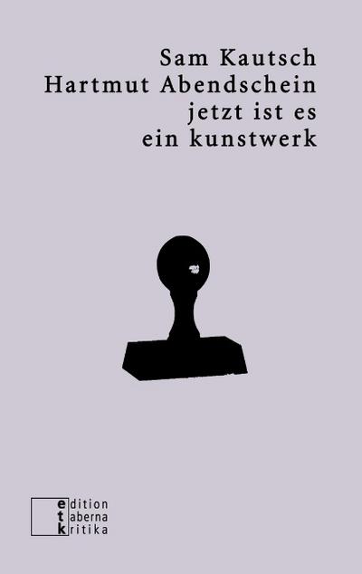 jetzt ist es ein kunstwerk