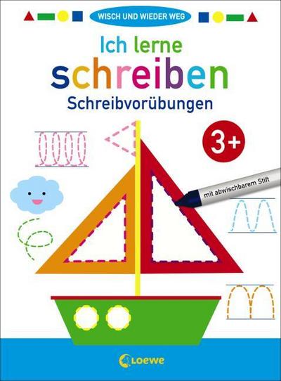 Ich lerne schreiben 3+ - Schreibvorübungen