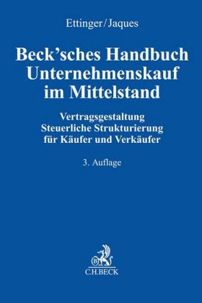 Beck’sches Handbuch Unternehmenskauf im Mittelstand