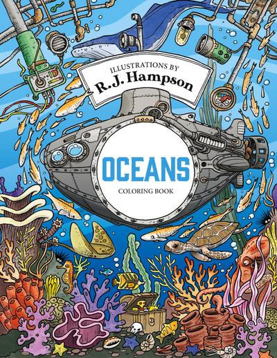Oceans Coloring Book
