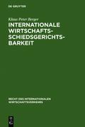 Internationale Wirtschaftsschiedsgerichtsbarkeit