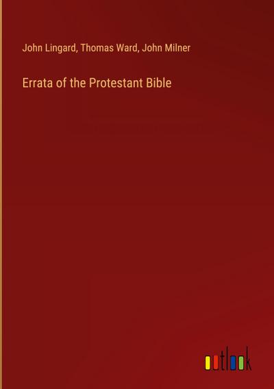 Errata of the Protestant Bible