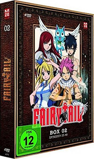Fairy Tail: TV-Serie - Box #2 (DVD) 4Disc, Episoden 25-48