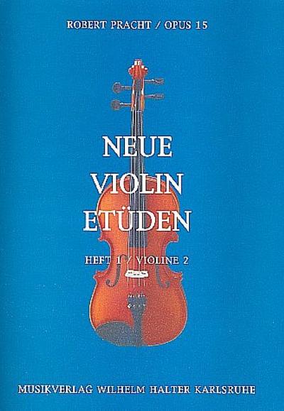 Neue Violin-Etüden op.15 Band 1Violine 2