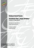 Variationen über ’Happy Birthday’für Violine und Klavier