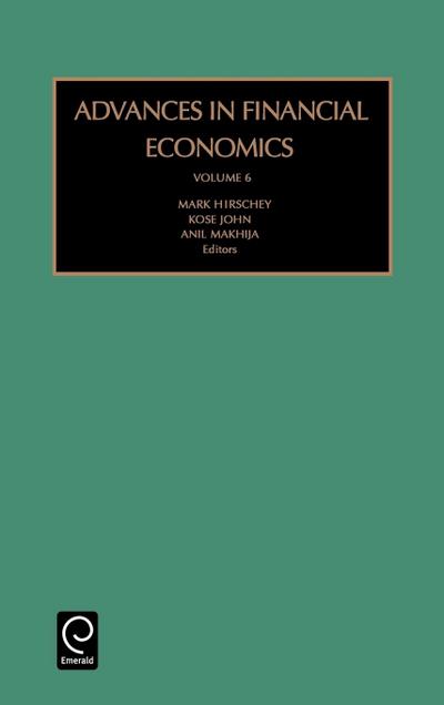 Advances in Financial Economics