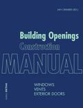 Building Openings Construction Manual