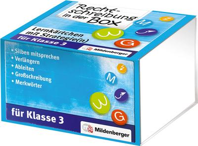 Rechtschreibung in der Box - Lernkärtchen mit Strategie(n) Klasse 3