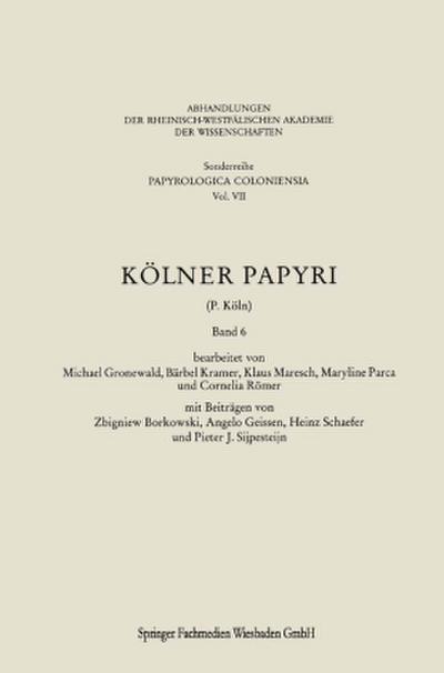 Kölner Papyri