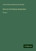¿uvres de Boileau despréaux