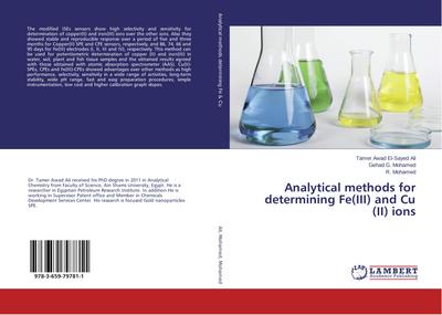 Analytical methods for determining Fe(III) and Cu (II) ions