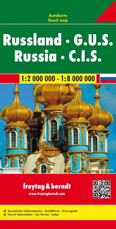 Russland GUS 1 : 2 000 000 / 1 : 8 000 000