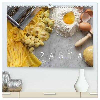PASTA (High Quality Premium Wall Calendar 2026 DIN A2 landscape),CALVENDO 12 Month Wall Calendar