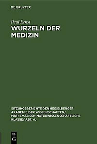 Wurzeln der Medizin