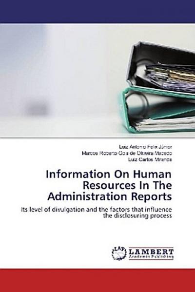 Information On Human Resources In The Administration Reports