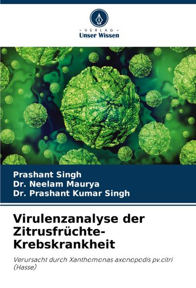 Virulenzanalyse der Zitrusfrüchte-Krebskrankheit