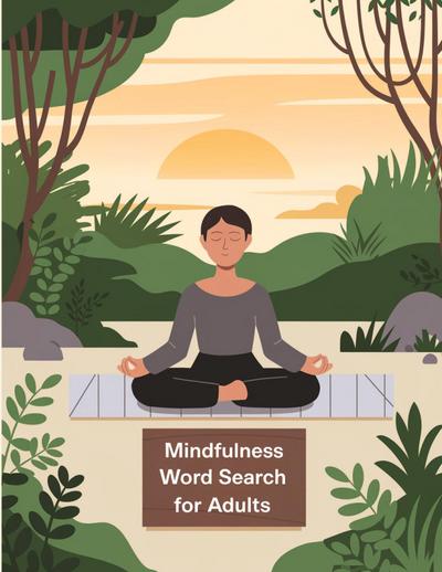 Mindfulness Word Search Book for Women