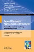 Beyond Databases, Architectures and Structures. Ad