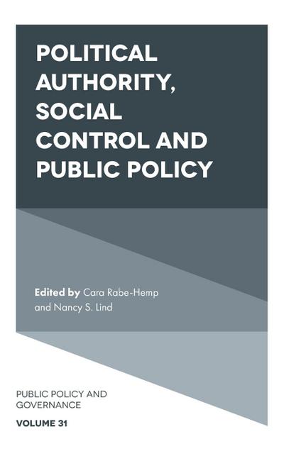 Political Authority, Social Control and Public Policy