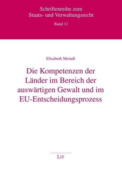 Meindl, E: Kompetenzen der Länder im Bereich