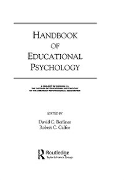 Handbook of Educational Psychology