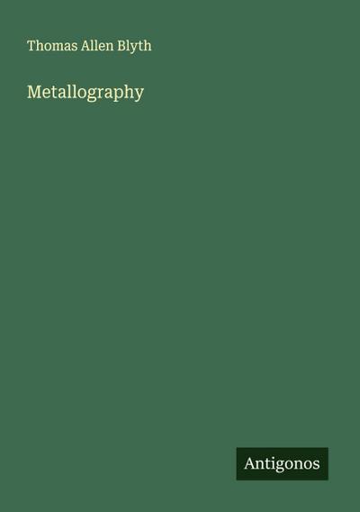 Metallography