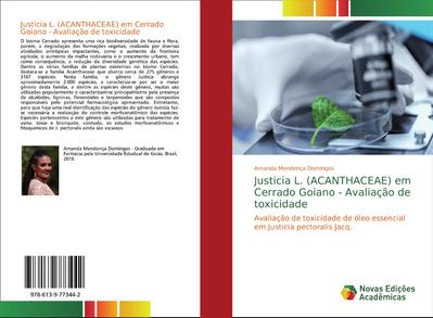 Justicia L. (ACANTHACEAE) em Cerrado Goiano - Avaliação de toxicidade