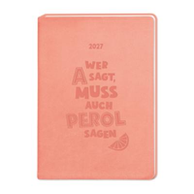 Terminplaner 2027 Peach (Aperol)
