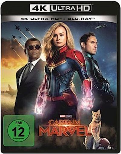Captain Marvel (UHD+BR)  2Disc Min: 129/DD5.1/WS  4K-Ultra *ersetzt LE