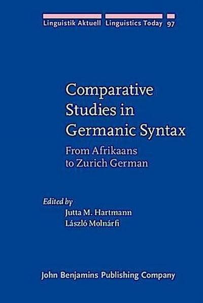 Comparative Studies in Germanic Syntax