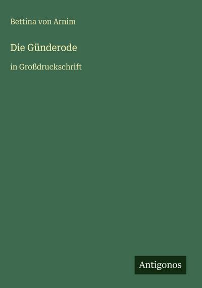 Die Günderode